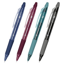 Ручка гелевая стираемая автоматическая BRAUBERG "X-ERASE RT MORANDI COLOR", СИНЯЯ, пишущий узел 0,7 мм, линия письма 0,5 мм, 144425 - фото 15234915