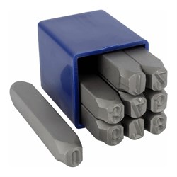 Набор стальных цифровых клейм Beril 551010 - фото 15242841