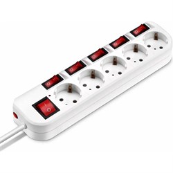 Сетевой фильтр BURO 500SH-1.8-SW-W - фото 15243306