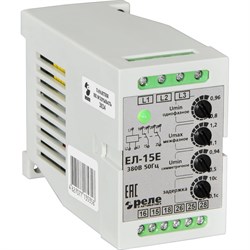 Реле контроля трехфазного напряжения Реле и Автоматика ЕЛ-15Е - фото 15253997