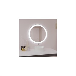 Зеркало SANTREK HOME с LED подсветкой "ФИЕСТА премиум" 800x800мм (круг) - фото 15256671
