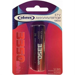 Аккумулятор Облик 18650 - фото 15260570