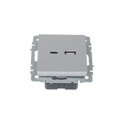 Розетка usb IEK Brite - фото 15281657