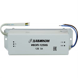 Блок питания ДAВИКОН ИВЭП-1250G - фото 15408601