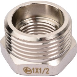 Резьбовая латунная футорка DOUBLE-LIN LL6033 (1"x1/2") - фото 15472641