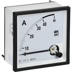 Амперметр IEK э47 - фото 15615325