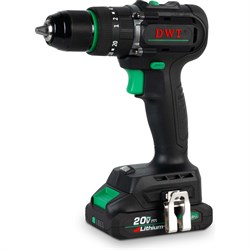 Бесщеточная аккумуляторная ударная дрель-шуруповерт DWT ASBP-20 DNG-2 BMC - фото 15645779