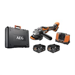 Бесщеточная болгарка (ушм) AEG BEWS18-125BLLI-502C - фото 15654097