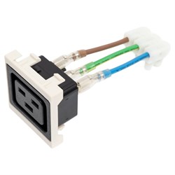 Розетка LANMASTER LAN-SIP-23IEC-C19 - фото 15654588