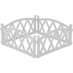 Садовое ограждение МАСТЕРСАД АРК-бел - фото 15667321