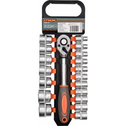 Набор торцевых головок STHOR 58634 - фото 15669263
