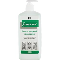 Нейтральное моющее средство для посуды ООО "БАЗОВАЯ ДЕЗИНФЕКЦИЯ" АлмаКлин N1 - фото 15669608