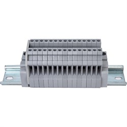 Блок наборных зажимов СПб УПП-5 УПП-5 БЗН27-2,5М25-М-15 - фото 15670265