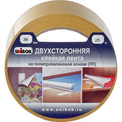 Двухсторонняя клейкая лента UNIBOB 214983 - фото 15680083