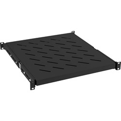 Выдвижная полка для шкафов и стоек глубиной 800 мм Cabeus JE05-800-BK - фото 15699646