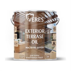 Масло для дерева VERES exterior terrase oil - фото 15701571