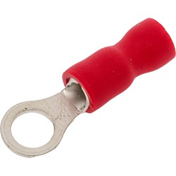Кольцевой изолированный наконечник кабельный КВТ НКИ 1.5-4 серия EasyFix - фото 15724885