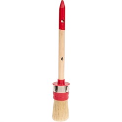 Круглая кисть HARDY 35мм смешанная щетина - фото 15725470