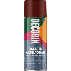 Универсальная акриловая аэрозольная эмаль Decorix 0101-46 DX - фото 15732461
