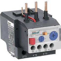 Электротепловое реле для контактора DEKraft РТ-03 для конт. 25-32А 12.0-18.0АВ - фото 15772396
