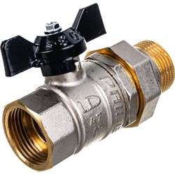 Латунный шаровой кран LD LD 47.306.25 - фото 15801331