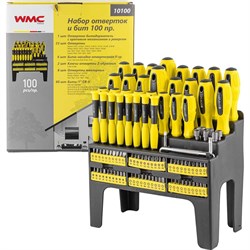 Набор отверток и бит WMC TOOLS WMC-10100(51782) - фото 15838793