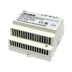 Стабилизированный блок питания Amatek AP-D12/50DIN - фото 15848403