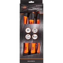 Набор ударных отверток AV Steel AV-492106 - фото 15866785