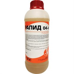 Концентрированное кислотное пенно-моющее средство для удаления ржавчины Рапид 1 л - фото 15868319