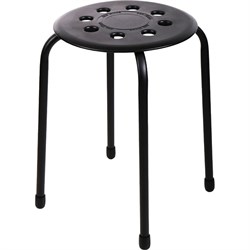 Табурет Nika ТП01/Ч черный - фото 15868864