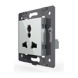 Электрическая универсальная розетка LIVOLO VL-FCT22 16A-2IP - фото 15868959