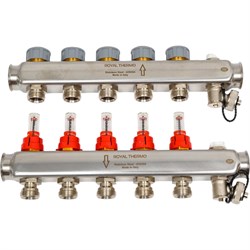 Нержавеющий коллектор Royal Thermo НС-1080951 - фото 15869945