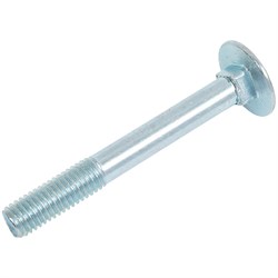 Мебельный болт качественный крепеж 10x80 DIN603 (15 шт.) - фото 15878857