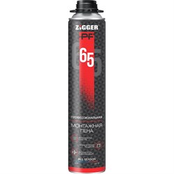 Профессиональная всесезонная монтажная пена ZIGGER 01-03-65 - фото 15880223