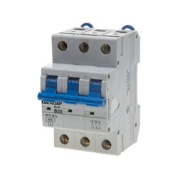 Автомат Светозар 3п, B, 20А, 6кА, 400В - фото 15882666