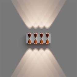 Настенный садово-парковый светодиодный декоративный светильник Apeyron 31-02 - фото 15889039