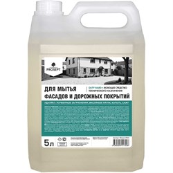 Низкопенный щелочной концентрат для мытья фасадов и дорожных покрытий PROSEPT Duty Hard - фото 15912016