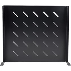 Перфорированная консольная полка Cabeus SH-J017-2U-400-BK - фото 15913309