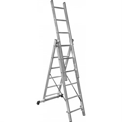 Трехсекционная лестница Gigant L-03 - фото 15944902