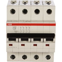 Автоматический выключатель ABB S204 - фото 15955086