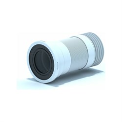 Короткий гибкий удлинитель для унитаза АНИ пласт K718R - фото 15958174