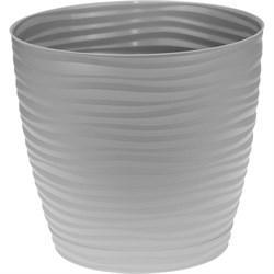 Кашпо IDEA ДЮНА D180 мм, 3 л, с поддоном М 3069 - фото 15967030