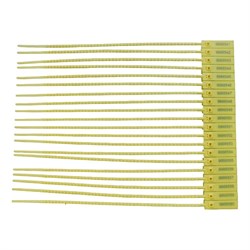 Пластиковая номерная пломба ООО Пломба.Ру КПП-1-2203 - фото 15978222