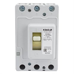 Автоматический выключатель КЭАЗ ВА57Ф35-340010-40А-400-400AC-УХЛ3-КЭАЗ - фото 15993744
