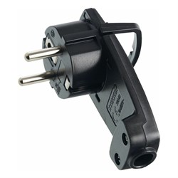 Плоская угловая вилка Stekker PPG16-45-202 - фото 15995245