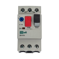 Автоматический выключатель защиты двигателя DEKraft ВА431 - фото 16000139
