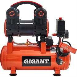 Безмасляный малошумный компрессор Gigant GSWK-8/750 - фото 16022164