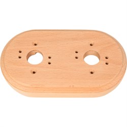 Двухместная накладка под розетку Мезонинъ Ретро - фото 16023461