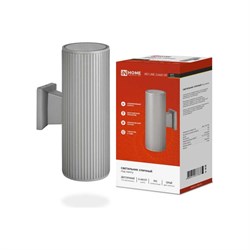 Уличный двусторонний светильник IN HOME НБУ LINE-2хA60-GR - фото 16056168