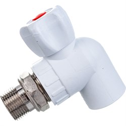 Угловой шаровый кран для радиатора КРОСС 60156 - фото 16069622